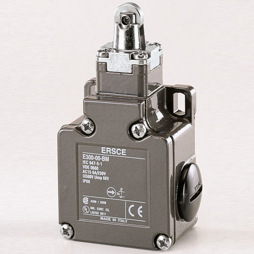 Interruptor de final de carrera para actuador - E30000BM - BREMAS BETTER SWITCHES - IP66 / de seguridad / con inmersor de rodillo