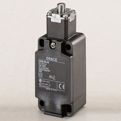 Interruptor de final de carrera para actuador - E40000AI - BREMAS BETTER SWITCHES - IP66 / de seguridad / con émbolo