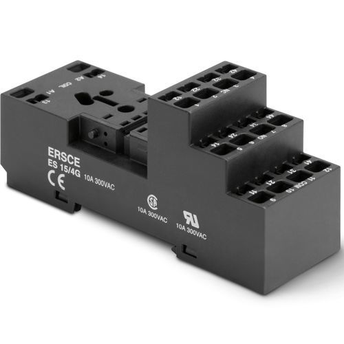 Ficha para relé - ES154GCNER - BREMAS BETTER SWITCHES