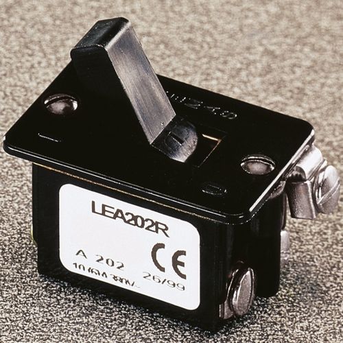 Interruptor para herramientas eléctricas portátiles - LEA202R - BREMAS BETTER SWITCHES - de palanca / 2 polos / industrial
