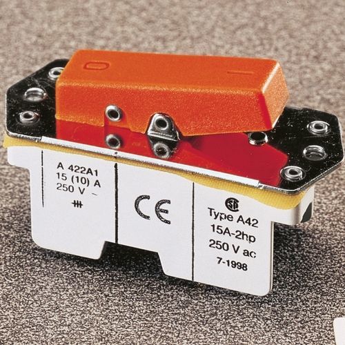 Interruptor para herramientas eléctricas portátiles - LLA422N1 - BREMAS BETTER SWITCHES - de palanca / 2 polos / industrial