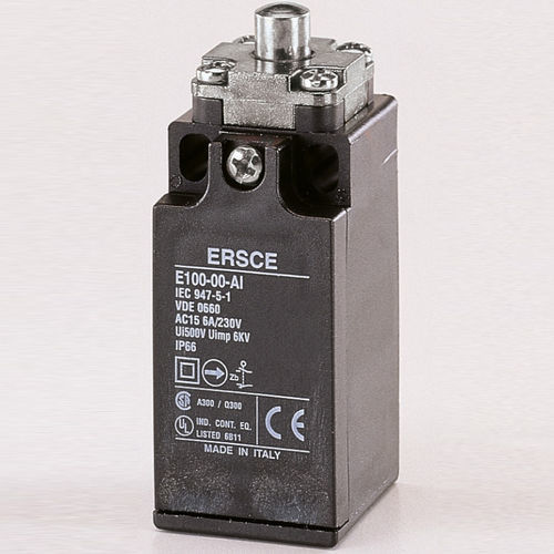 Interruptor de final de carrera para actuador - E10001AI - BREMAS BETTER SWITCHES - IP66 / de seguridad / con émbolo