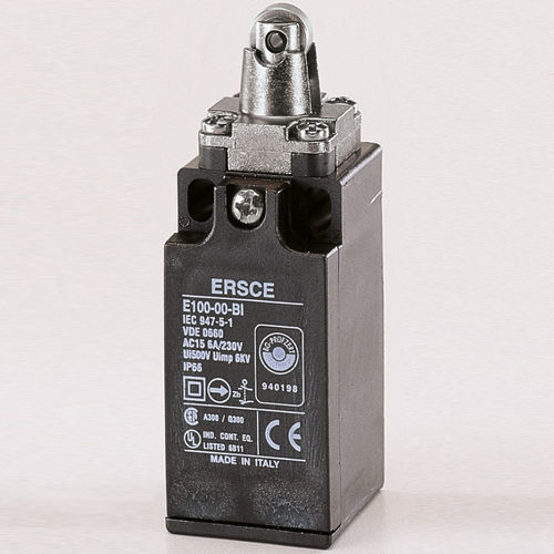Interruptor de final de carrera para actuador - E10001BI - BREMAS BETTER SWITCHES - IP66 / de seguridad / con palanca de rodillo
