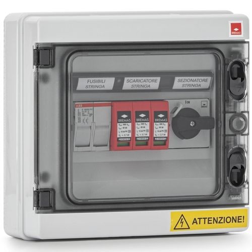 Caja de protección - MBDC060L0101F20 - BREMAS BETTER SWITCHES - de pared / cuadrada / industrial