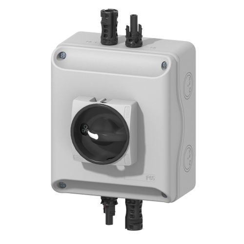 Seccionador DC - IBK10016120ABMC - BREMAS BETTER SWITCHES - de baja tensión / 2 polos / cerrado