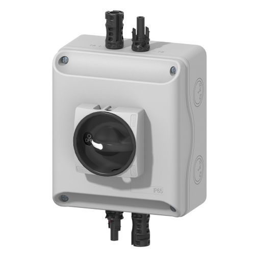 Seccionador DC - IBX1203012UABMC - BREMAS BETTER SWITCHES - de tensión media / 2 polos / cerrado