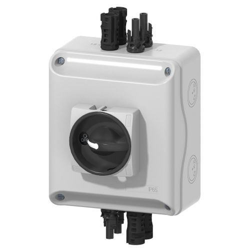 Seccionador DC - IBX1203022UABMC - BREMAS BETTER SWITCHES - de tensión media / 4 polos / cerrado