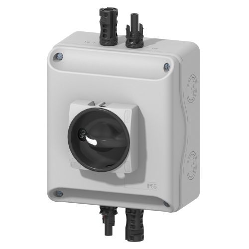 Seccionador DC - IBX1503012UABMC - BREMAS BETTER SWITCHES - de tensión media / 2 polos / cerrado