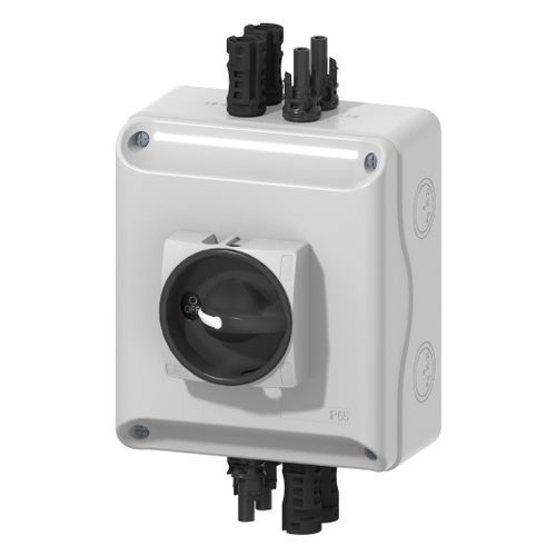 Seccionador DC - IBX1503022UABMC - BREMAS BETTER SWITCHES - de tensión media / 4 polos / cerrado