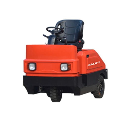 Tractor eléctrico - TS50 - Zhejiang Jialift Warehouse Equipment Co., Ltd - de 3 ruedas / con operador sentado / compacto
