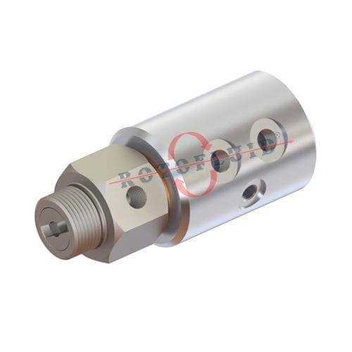 Racor giratorio para aire - 700 series - esz makina - de 2 pasos / hidráulico / de aluminio