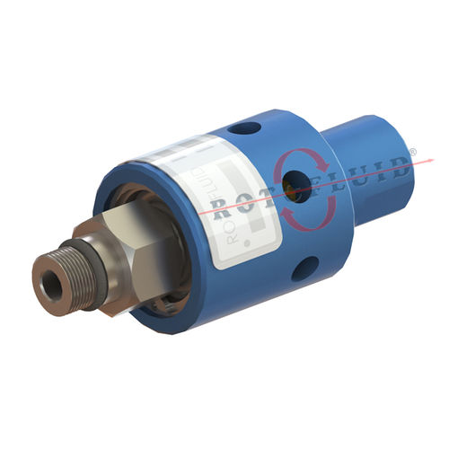 Racor giratorio para agua - 800 series - esz makina - de pasos múltiples / hidráulico / de aluminio
