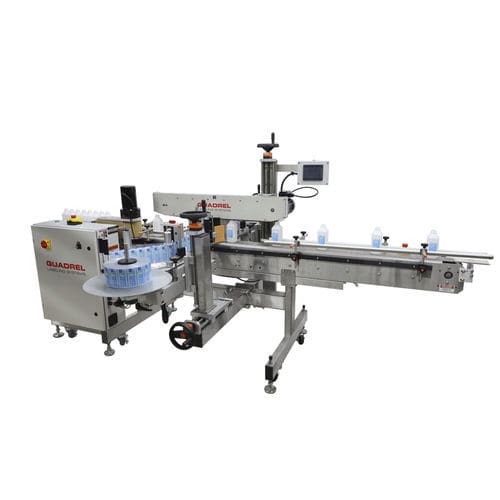 Etiquetadora automática - ECONOLINE FRONT/ BACK - Quadrel Labeling Systems - para embalajes / para aplicaciones cosméticas / para la industria del embotellado