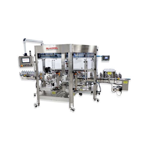 Etiquetadora controlada por PLC - PROLINE 4000 - Quadrel Labeling Systems - para botellas / para embalajes / para aplicaciones cosméticas
