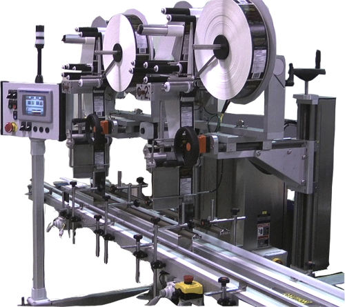 Etiquetadora automática - Quadrel Labeling Systems - para aplicación en la parte superior del producto / para aplicación en la parte inferior del producto / para la industria alimentaria