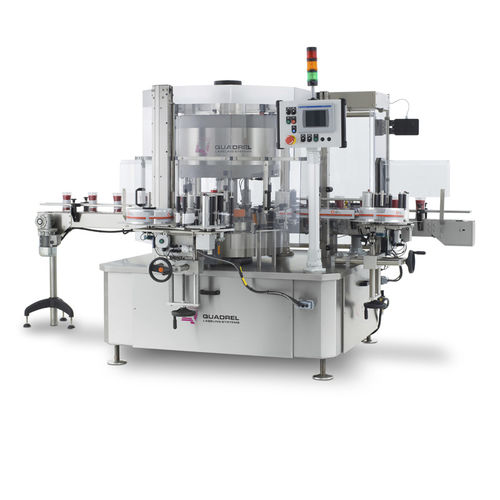 Etiquetadora de alta velocidad - Quadrel Labeling Systems - automática / para botellas / para aplicación en el lateral del producto