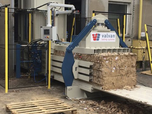 Prensa de balas para cartón - CL - Valvan Baling Systems NV - para papel / para plástico / para residuos