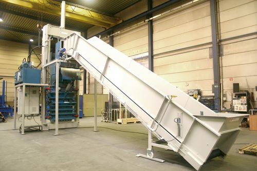 Transportador de banda - Valvan Baling Systems NV - horizontal / inclinado / de alimentación
