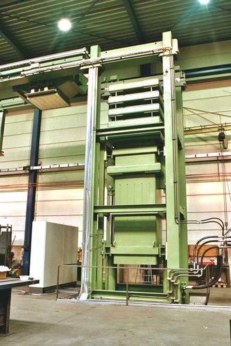 Prensa de balas para textiles - Valvan Baling Systems NV - vertical / de carga superior / compacta