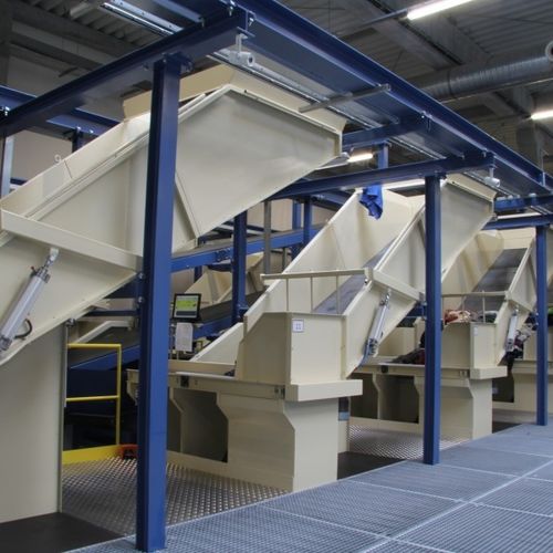 Sistema de clasificación automático - Valvan Baling Systems NV - para cajas / para transportador / para textiles