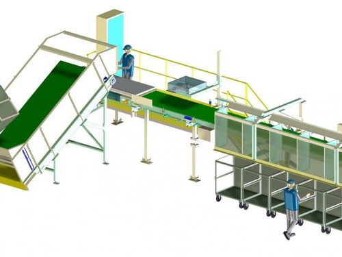 Sistema de clasificación por colores - FIBERSORT - Valvan Baling Systems NV - automático / para textiles