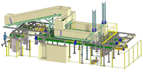 Estación de vaciado de big-bag automática - Valvan Baling Systems NV