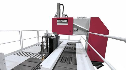 Sierra de cinta - LPS60-120-6 - Behringer GmbH | Maschinenfabrik und Eisengießerei - vertical / de precisión / longitudinal