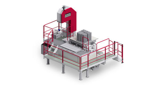 Sierra de cinta - LPS 3D 1250 - Behringer GmbH | Maschinenfabrik und Eisengießerei - vertical / para plástico / para paneles