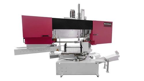 Sierra de cinta - HBE420-723G - Behringer GmbH | Maschinenfabrik und Eisengießerei - ingletadora / horizontal / para metales