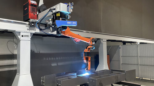 Robot de soldadura - IRPS-Technologie - Behringer GmbH | Maschinenfabrik und Eisengießerei - articulado / 6 ejes / autoaprendizaje