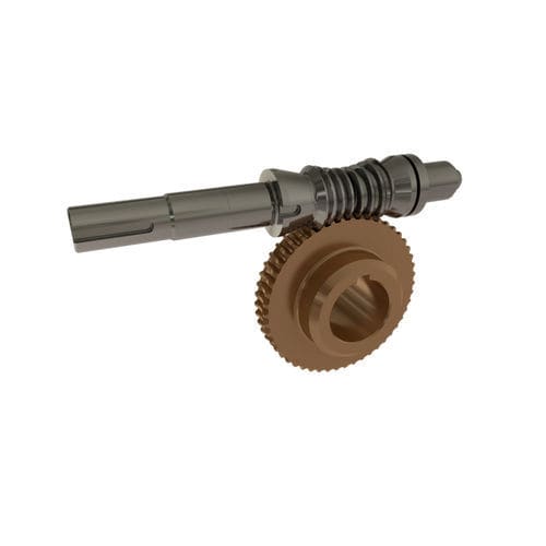 Engranaje de tornillo sin fin - Cone Drive Operations, Inc. - en espiral / con cubo / de acero inoxidable