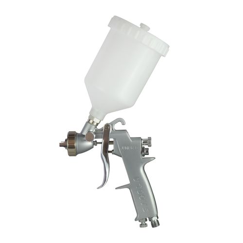 Pistola de pulverización - JUNIOR G - SAGOLA S.A.U. - de pintura / manual / con depósito por gravedad