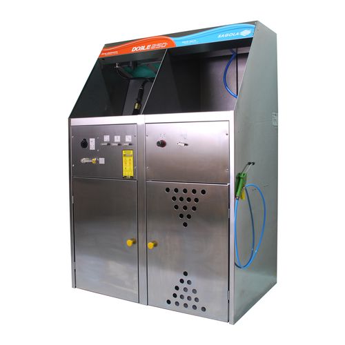 Máquina de lavado de disolvente - DOBLE 250 - SAGOLA S.A.U. - de cepillo / automática / manual