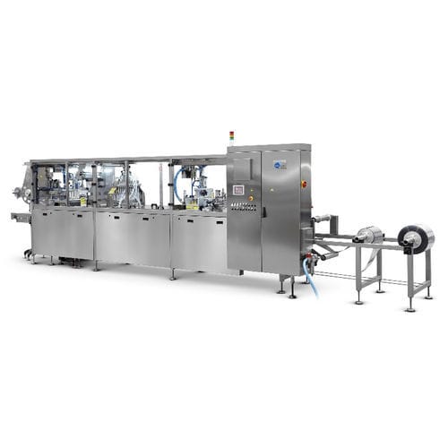 Termoformadora-llenadora-selladora de PS - ARCIL DP100 - SYNERLINK - para embalajes / automática / compacta