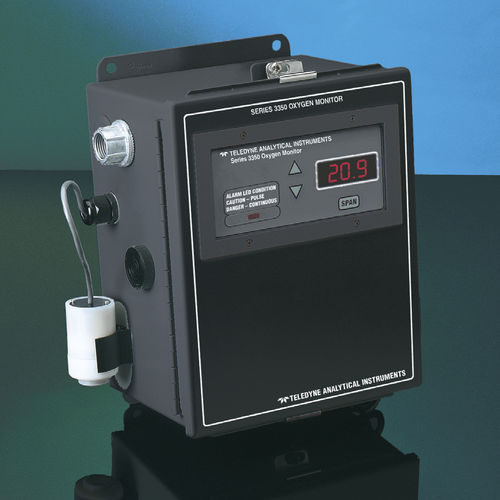 Detector de gas - 3350 - Teledyne Analytical Instruments - de oxígeno / industrial / para aire ambiente