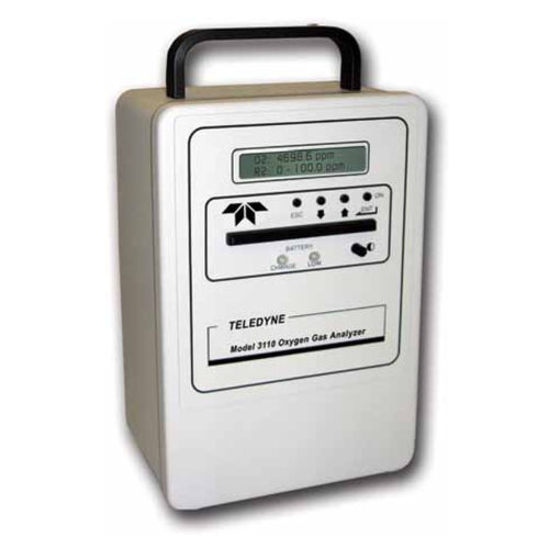Analizador de oxígeno - 3110 series - Teledyne Analytical Instruments - de trazas / portátil / compacto