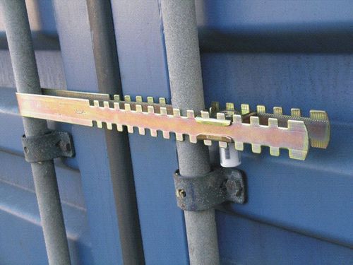 Precinto de alta seguridad de metal - UVFORK-CUST - Universeal (UK) Ltd - para contenedores / para la industria de transporte / con perno
