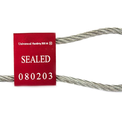 Precinto con cable de alta seguridad para contenedores - Flexigrip 500M - Universeal (UK) Ltd