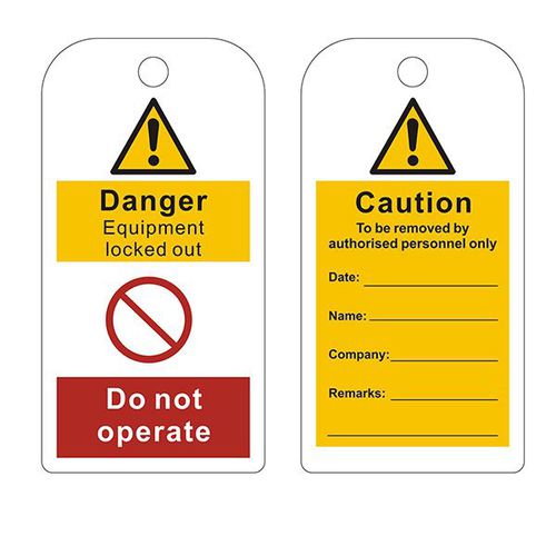 Etiqueta con motivos estampados - UVLOC-LT01 - Universeal (UK) Ltd - de seguridad / reglamentaria / de PVC