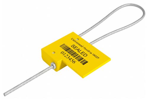 Precinto con cable de seguridad de metal - Flexigrip 180ZP - Universeal (UK) Ltd - acrilonitrilo butadieno estireno / para contenedores