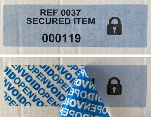 Etiqueta de seguridad - UniLabel Eco - Universeal (UK) Ltd - a prueba de manipulación / a prueba de manipulación / autoadhesiva