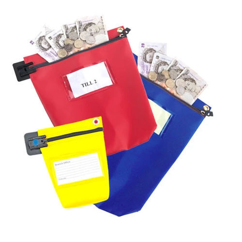 Bolsa para transporte de fondos - UVTEB-CCB - Universeal (UK) Ltd - con cremallera / de PVC