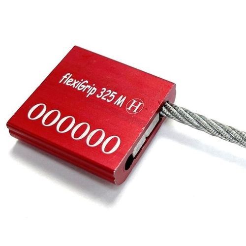 Precinto de seguridad de metal - flexiGrip™ 300 M+ - UVFL325M-1000-R - Universeal (UK) Ltd - para vehículos