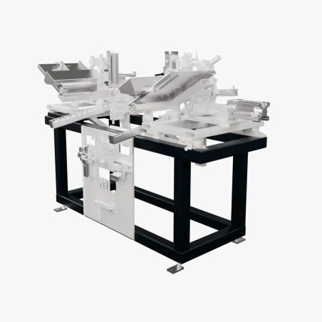 Línea de ensamblaje automática - "UMP Technika" UAB - de inspección / para la industria del mueble