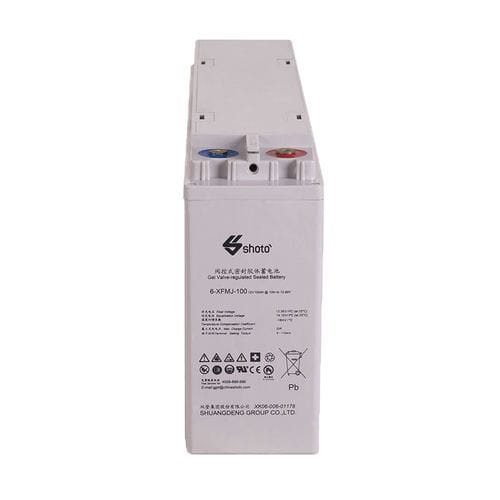 Batería ácido-plomo tipo gel - 6-XFMJ series - Shoto / Shuangdeng Group Company Limited - bloque / 12 V / para ondulador