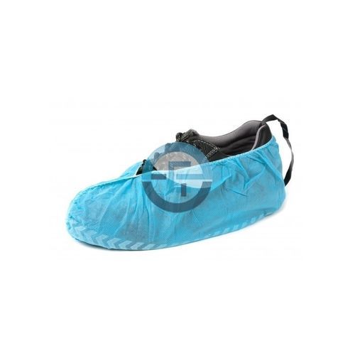 Cubrezapatos de trabajo - SJM EUROSTAT SA - de polipropileno / azul / no tejido