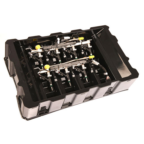 Porta-piezas apilable - Stäger Verpackungen GmbH - encajable / antiestático / para piezas