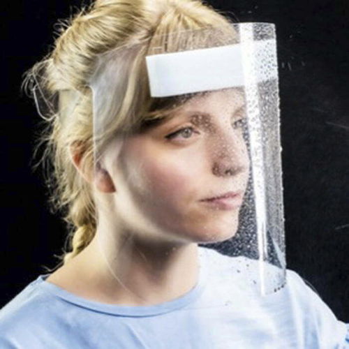 Visera de protección desechable - PPE - Stäger Verpackungen GmbH - contra la radiación UV / médica