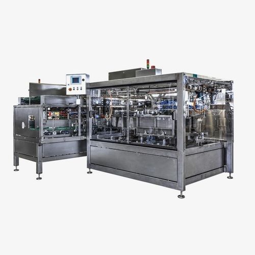 Encajadora-empacadora de bandejas horizontal - Carpentier Packaging GmbH - automática / para material a granel / para productos alimentarios congelados
