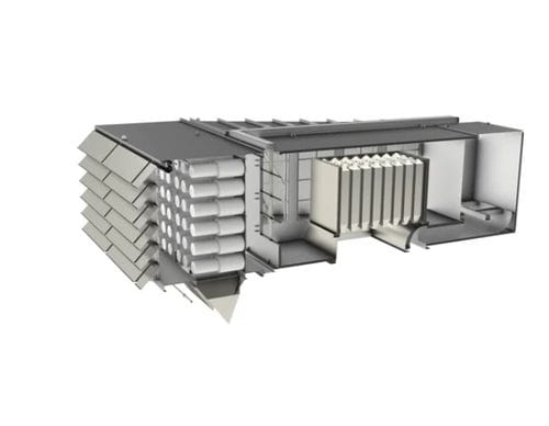 Silenciador para la ventilación - Camfil - para turbina / de aire